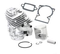 Cylindre piston assemblage à 46 mm compatible avec plusieurs modèles, y compris les tronçonneuses populaires