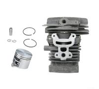 Cylindre Piston Assemblée Complet Remplacement pour Tronçonneuse Modèles Ms171 MS181 MS181C MS211 MS290 avec Goupilles et Clips