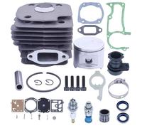 Cylindre Piston Kit - Husqvarna - 372XP - 52 mm - Remplacement pièces - Inclus bougie et joints