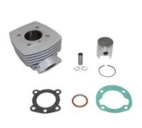 Cylindre piston mono segment pour mobylette Peugeot 103 alu 6 transfert cyclo