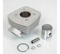 Cylindre Piston Mono Segment Teknix Pour Mobylette Peugeot 103 Fox Alu 6 Transfert