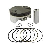 Cylindre Piston Roulements Pour CBR1000RR Pour Fireblade 2004-2007 13103-MEL-010 13031-MEL-010 1/4 Ensemble Moto 75mm Kit Broches Segments Piston(1 Set75.50mm)