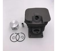 Cylindre Piston vilebrequin boîtier carburateur embrayage Drup allumage Compatible avec MS 170 180 018 017 pièces de tronçonneuse(38MM MS180 CYLINDER)