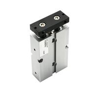 Cylindre pneumatique à Double tige de Type TN, alésage de 20mm, 10mm, 16mm, 20mm, 25mm, 32, petite course en alliage d'aluminium, 30 35 40 45 50 60 70 75mm(Stroke 125,20mm Bore)