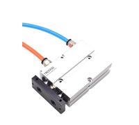 Cylindre pneumatique à Double tige de Type TN, alésage de 20mm, 10mm, 16mm, 20mm, 25mm, 32, petite course en alliage d'aluminium, 30 35 40 45 50 60 70 75mm(Stroke 150mm,Bore 10)