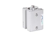 Cylindre pneumatique Compact à Air SDA12, Port M5 * 0.8, Type SDA SDA16X5/10/15/20/30/40/50-S/B, Mini Piston à Double effet, 1 pièce(SDA16X5-S)