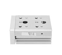 Cylindre Pneumatique Guide Rail MXS16 16×2mm Double Effet - Haute Précision, Compact et Puissant pour Assemblage Industriel et Automatisation (MXS16-20)