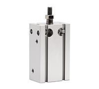 Cylindre pneumatique petit cylindre de gaz d'installation gratuit CDU6 / 10/16/20/25/32-10D * 20DX25DX30D(Stroke 10mm,Bore 20mm)