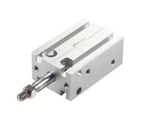 Cylindre pneumatique pneumatique à alésage MD6 de 6 mm, longueur de course de 5/10/15/20/25/30/40 mm, cylindre de levage hydraulique, 1 pièce(25mm)