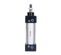 Cylindre pneumatique SC32 x 50 en alliage d’aluminium - Résistant à la corrosion, haute performance, double action pour équipement automatique industriel