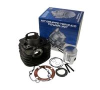 Cylindre polini 225ccm 18 mm/aPE tM compatible pour piaggio | Kit en fonte, alésage 69 millimètres, axe de piston 18 millimètres, fabricant 17,3 chevaux, compatible avec Piaggio Ape P 602