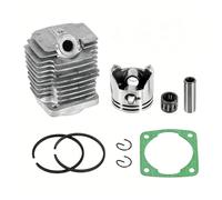 Cylindre Pour 2 Temps 49cc Pour Mini Dirt Bike ATV Quad Pocket Bike Segment De Piston 44-6 Culasse De Moteur Avec Kit De Piston 44MM Piston Tronçonneuse