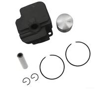Cylindre pour kit de piston avec alésage de 32,2 mm compatible avec ECHO TC-210 HC-150 HC-155 Ensemble d'alimentation du moteur en six pièces Remplacement direct Utilisation extérieure Ajustement