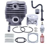 Cylindre pour kit de piston utilisé dans les modèles de tronçonneuses 028 Super et 028 AV correspond aux spécifications d'équipement d'origine 1118 020 1203 Alésage de 46 mm