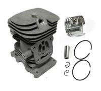 Cylindre pour piston MS180 MS170, kit complet de reconstruction de moteur de tronçonneuse avec anneaux et joints de piston (MS170)