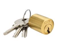Cylindre pour verrou laiton poli 35 mm ISEO 56310351.5