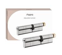 Cylindre réglable Aqara pour serrure connectée Aqara U200, compatible avec tous types de portes en Europe, installation facile, fonction d'urgence, avec 2 clés incluses