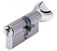 Cylindre sur variure UA 1001 - 30 x B30 - laiton nickelé - V5 3111 VACHETTE
