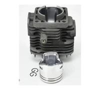 Cylindre TH34 avec Segments de Piston 37 mm for kit de Cylindre TH34D 2 Temps 34 cm³