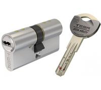 Tesa Cylindre européen TX853040N TX80 30x40 mm nickelé – Profil européen, résidentiel & commercial