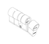 Cylindre varié à profil européen - 30 x 70 mm - D6PS - Anti-Casse ABUS