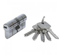 Abus Cylindre Double Entrée D6PSN 45/55 mm Bkn, Nickelé