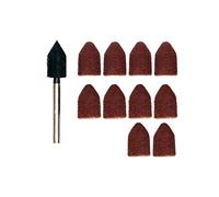 Proxxon – Set 10 papiers de verre coniques 2228987 avec tige Rouille