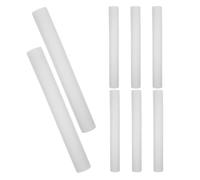 Cylindres en Mousse Blanche pour Compositions de Fleurs, 8 Pièces 40cm | Écume Ronde, Surface Peignable, Maintien des Tiges, Centres de Table, Maquettes Créatives
