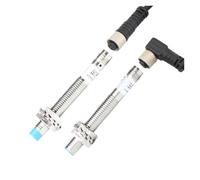 Cylindrical Inductive Proximity Switch with 2M 3-pin air plug cable Sn 1mm / 2mm AC DC 2-wire NPN PNP NO NC proximity sensor(Sn distance 2mm,AC 2-WIRE_NO_BEND CABLE 2M)