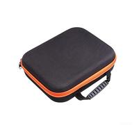Cylindrique Étanche pour Électriciens DIY Cylindrique Étanche | Grande capacité 33cm, range perceuses, organise accessoires, intérieur spacieux, noir(Orange S)