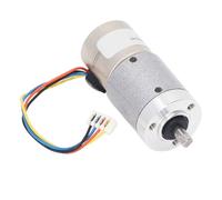 Cyllde Moteur Pas à Pas à Haut Rendement pour la Bureautique - Mini Moteur à Engrenages en Acier Inoxydable à 2 Phases Et 4 Fils avec Action Pas à Pas