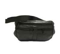 Cyllene Fantaisie - Sac banane cuir Amalia VII noir - Homme