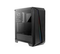 AeroCool Cylon Pro Tempered Glass - Tour - ATX - panneau latéral fenêtré (verre trempé) - pas d'alimentation (ATX) - noir - USB/Audio G