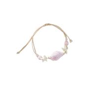 CYLRWSR Bracelet bohème en forme de tortue de mer pour femme, étoile de mer, hippocampe, coquillage, chaîne en métal réglable, bijoux d'été, plage, fête, vacances