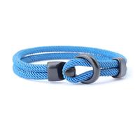 CYLRWSR Bracelet en corde double couche pour homme - Accessoire de camping en paracorde, 19cm, Pierre, Agate
