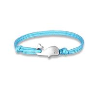 CYLRWSR Bracelet en paracorde avec ancre marine - Bracelet en corde de queue de baleine 550 pour camping, bracelet enveloppant avec crochets en métal, cadeau unisexe