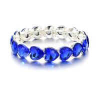CYLRWSR Ensemble de bracelets réglables multicolores en émail et strass pour homme et femme, 19cm, Pierre, Agate