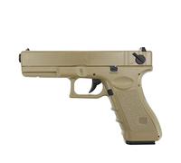 CYMA Airsoft G18 Pistolet AEP Semi/Rafale Cm030T (0.5 Joule) Désert