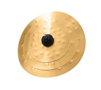 Cymbale Clap Stack 11"13"15" 3 Pièces Effet Lumineux Son Golden Drum Cymbal Pack Pour L'entraînement