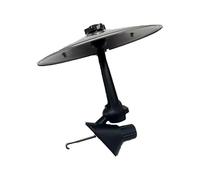 Cymbale Crash pour Voiture - Décoration Amusante et Rotative à 360° pour Grille d'Aération | Mini Accessoire de Batterie à Clipser | Idée Cadeau Musicale pour Conducteur et Fan de Musique