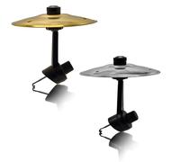 Cymbale de voiture Crash, Car Crash Cymbals Air Vent, Clip ventilateur voiture en métal Cymbales doigt Pour les amateurs de musique de voiture, Bouton de réglage à 360°, Pour tous les types (Multiple)