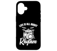 Cymbale Player Drummer Rhythm Marching Band Percussionist Coque pour iPhone 16