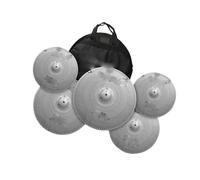 Cymbale Sourdine Finition Miroir Argentée Faite À La Main Cymbal Pack