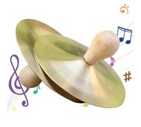 Cymbales À Doigts Pour La Danse - Zills D'entraînement De 2,25 Pouces, Zils À Doigts Du Moyen-Orient, Instruments De Percussion En Bronze Pour La Danse Du Ventre, Cymbales À Dogts De Rythme Musical P
