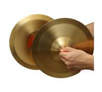 Cymbales à main Gongs d'instruments de Percussion à main cymbale avec rythme scène 1 paire