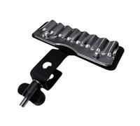 Cymbales à percussion en acier inoxydable pour artistes de batterie - Son scintillant avec montage simple