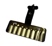 Cymbales à percussion flexibles de taille intermédiaire pour batterie pour un son brillant - Assemblage facile et aspect professionnel - Accessoire de support de batterie