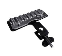 Cymbales à percussion flexibles de taille intermédiaire pour batterie pour un son brillant - Assemblage facile et aspect professionnel - Accessoire de support de batterie