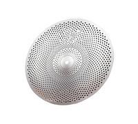 Cymbales d'entraînement silencieuses professionnelles avec design perforé avancé en alliage de réduction du bruit matériaux en alliage de durabilité