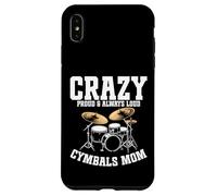 Cymbales Maman Batteur Fou Coque pour iPhone XS Max